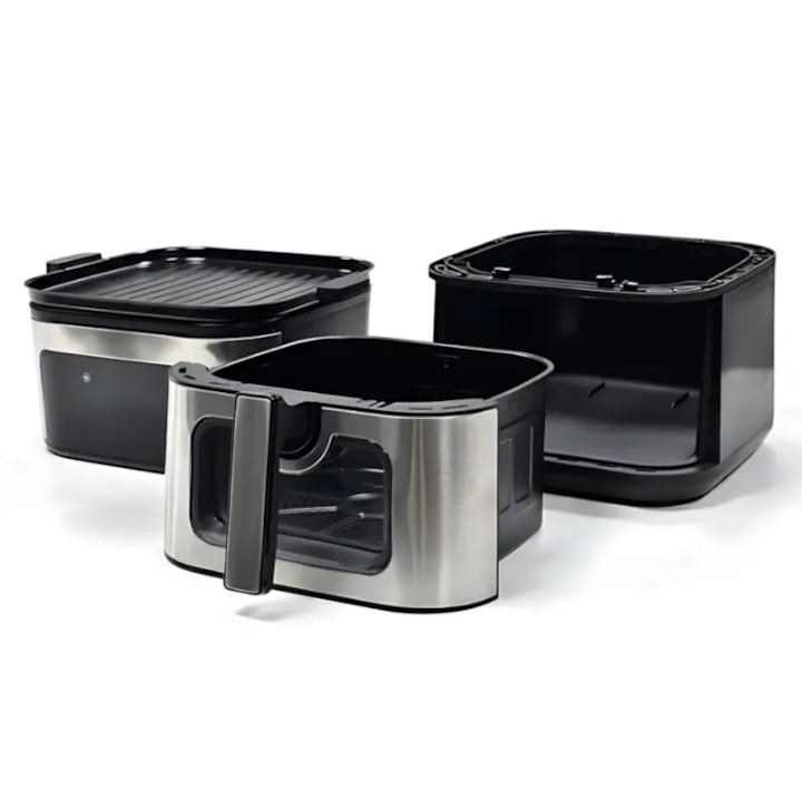 Friteuza cu Aer Cald DOMOTEC MS-3225, 7L, 3800W, Display Digital