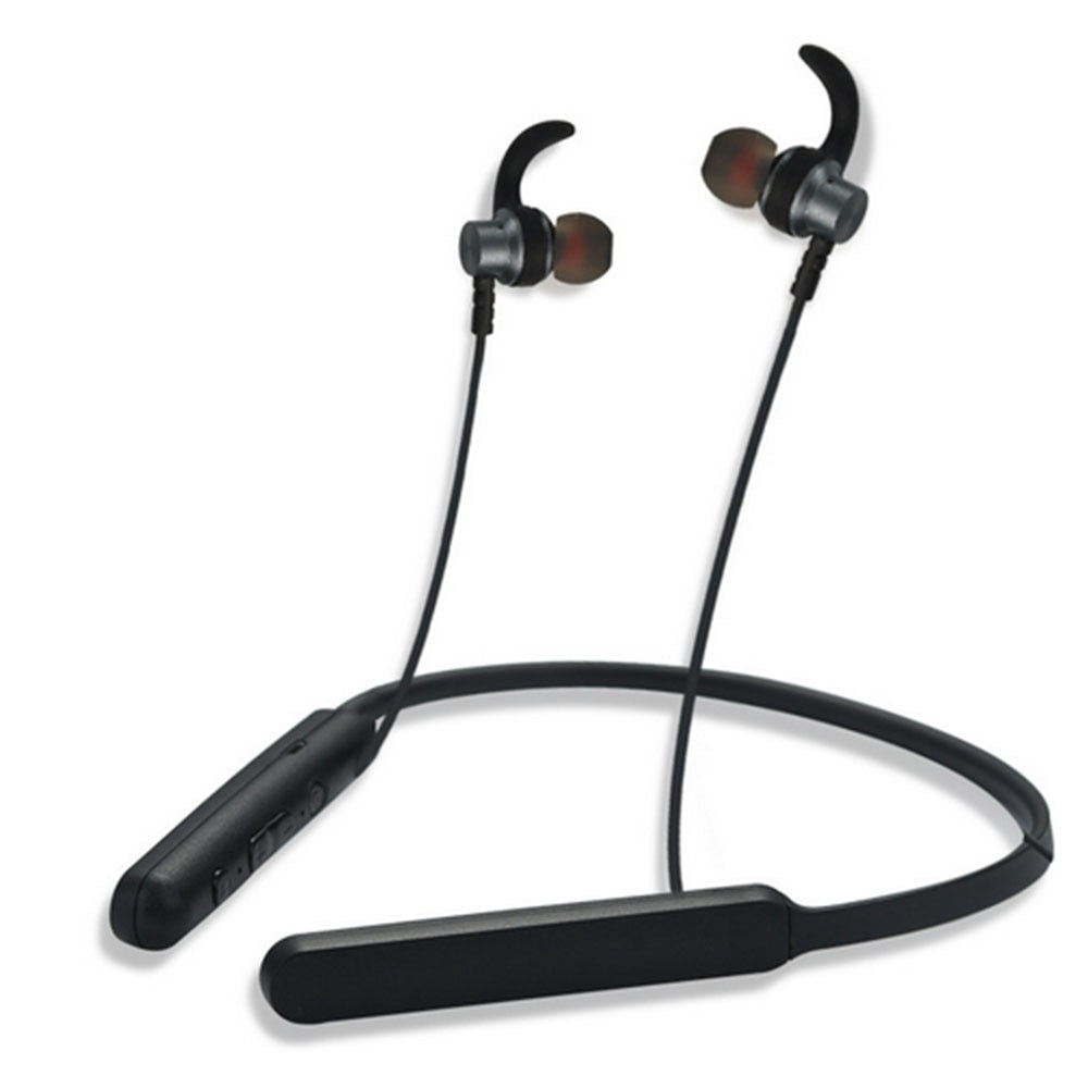 Casti Bluetooth, JeiibrZui, 20Hrs, Microfon, Gri