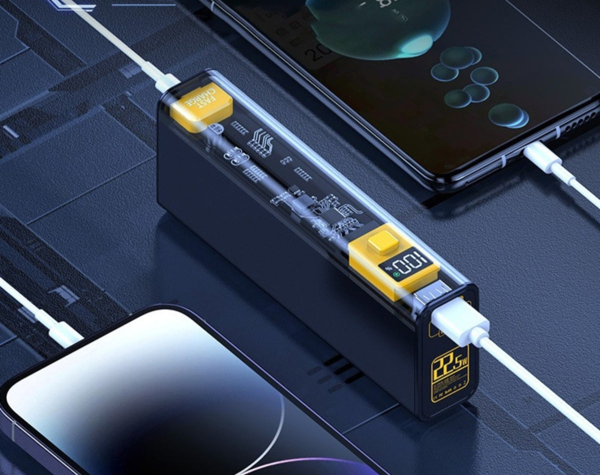 Acumulator Extern MRG M957, 20.000mAh, Quick Charge 3.0, USB-C, 22.5W