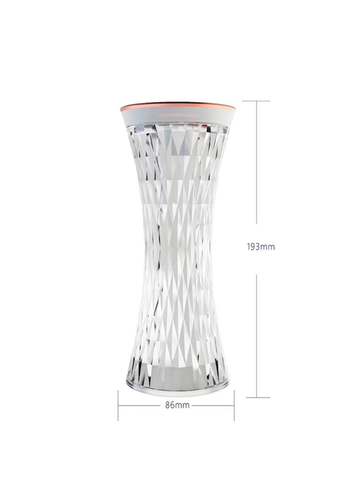 Umidificator BGHYHYHI, 270ml, lumina de noapte, transparent