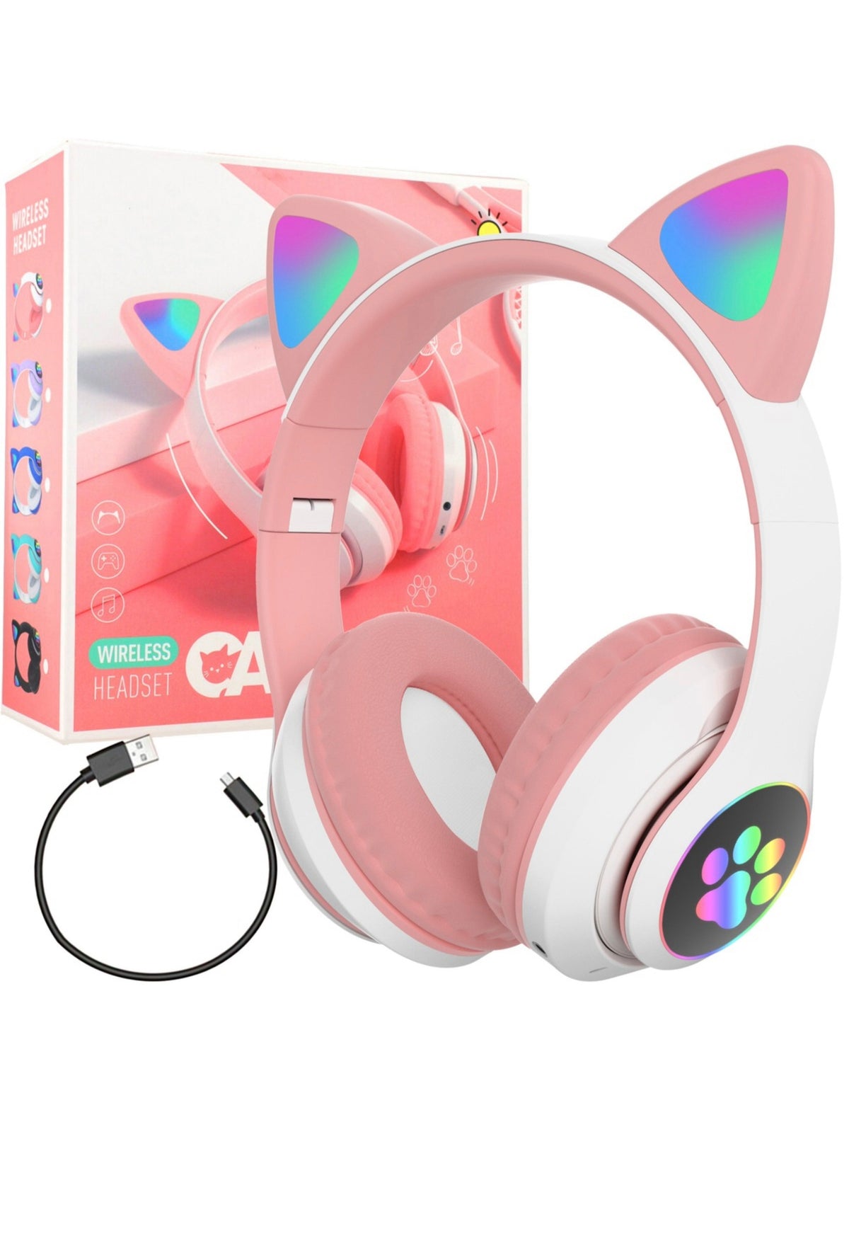 Casti Wireless Model Urechi de Pisica