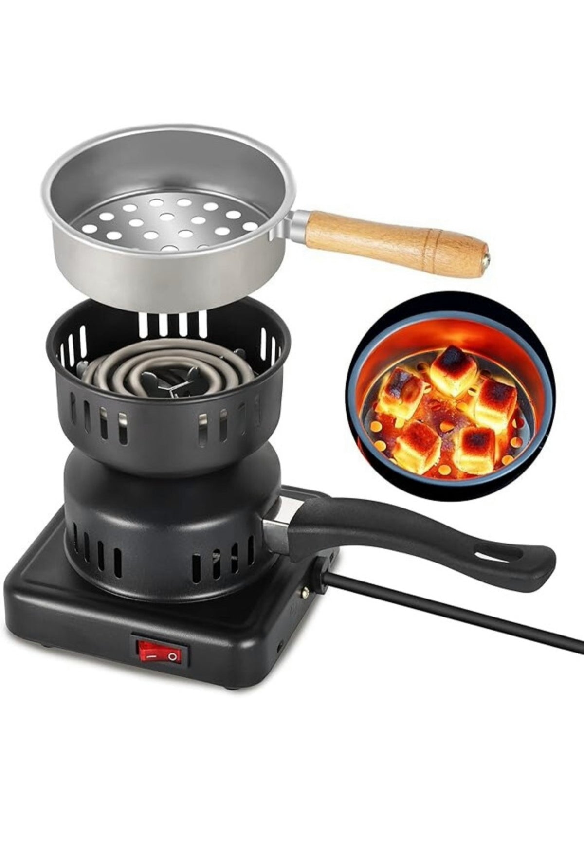 Aprinzator electric carbuni narghilea