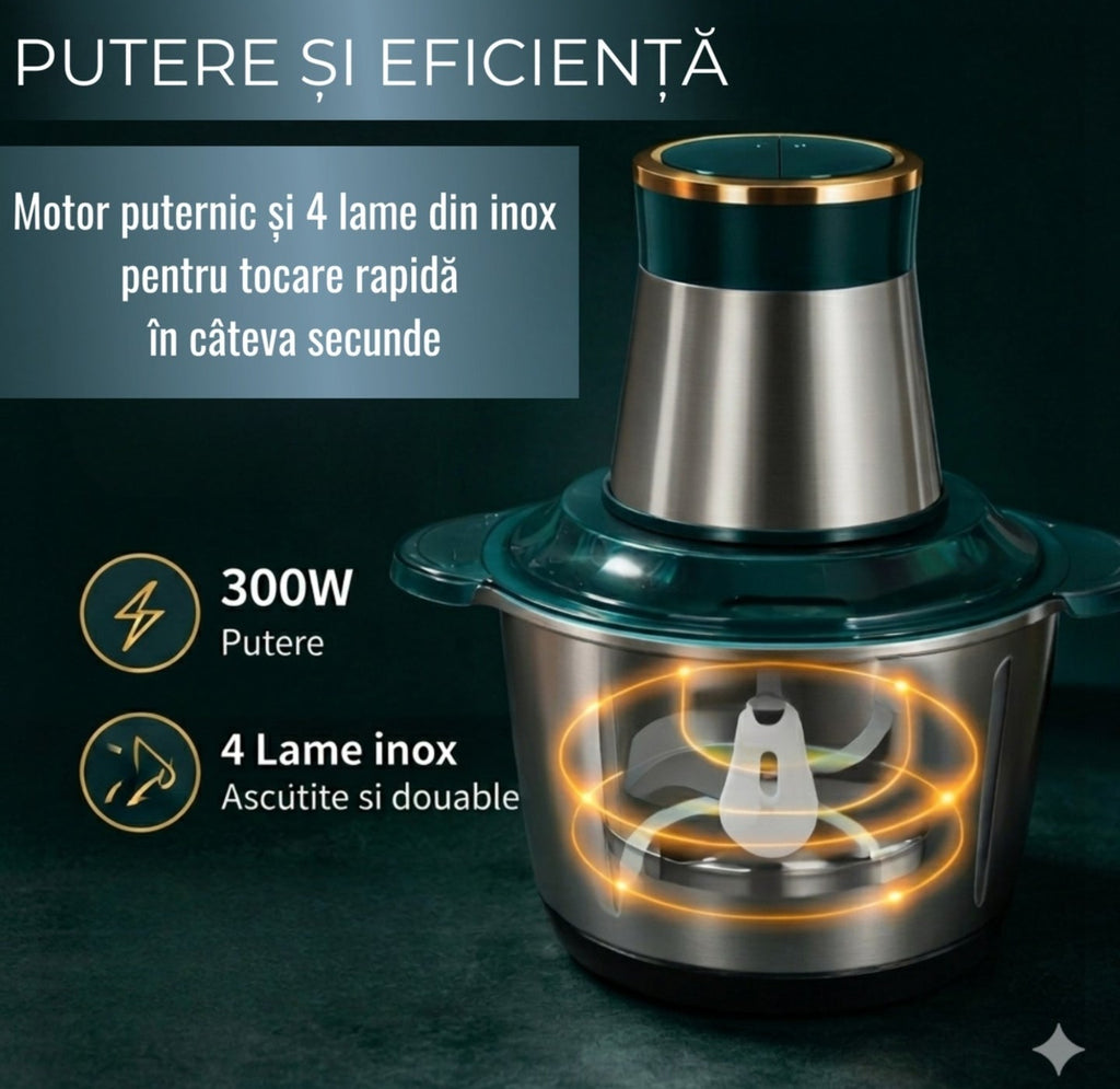 Tocător Electric Alimente 5L