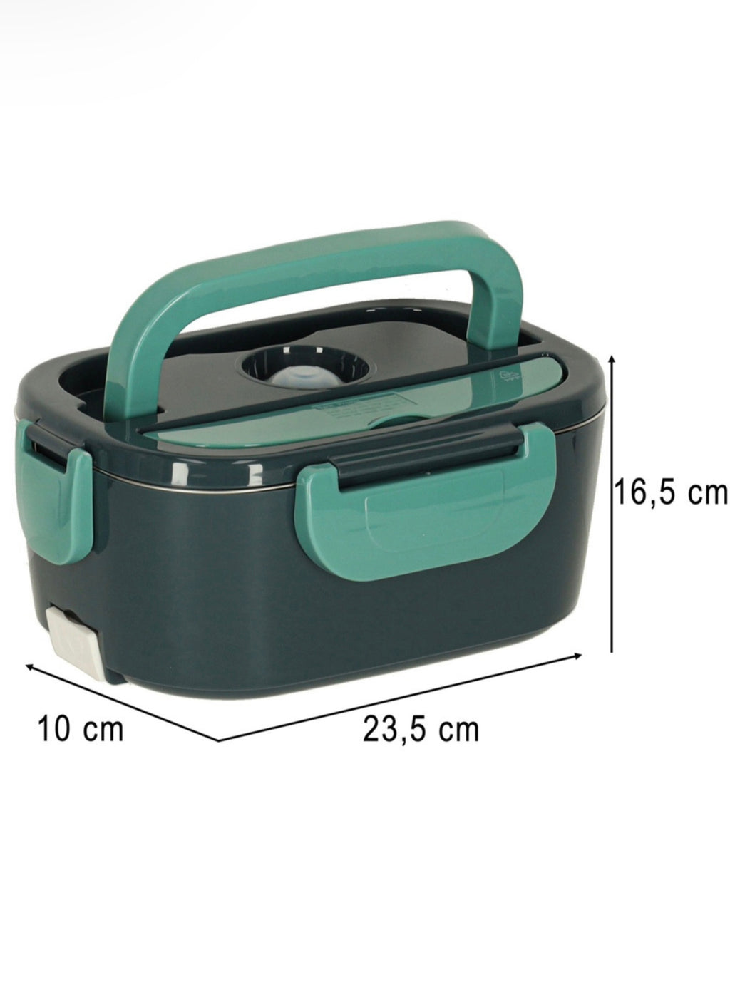 Cutie de pranz electrica, plastic, functie de incalzire, 1.5L