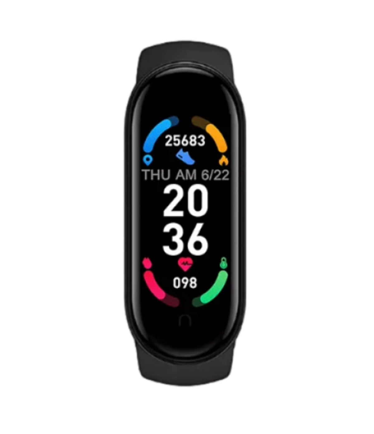 Bratara SmartBand M6, Fitness Tracker, Monitorizare Puls Sanatate