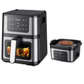 Friteuza cu Aer Cald DOMOTEC MS-3225, 7L, 3800W, Display Digital