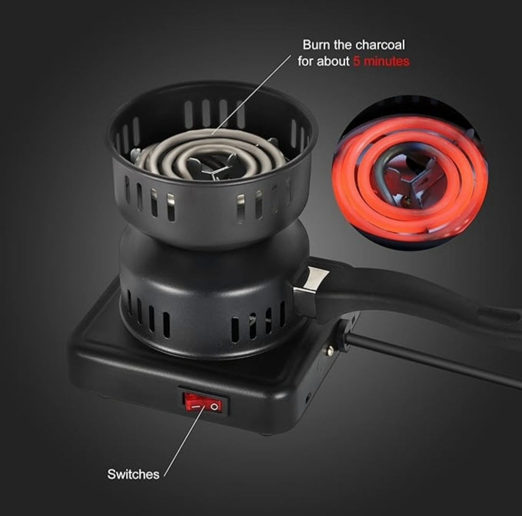 Aprinzator electric carbuni narghilea