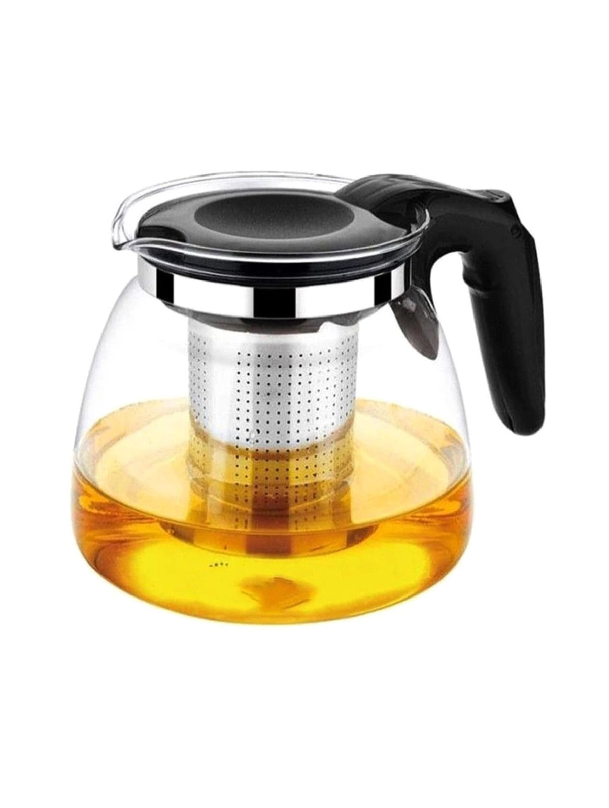 Ceainic SIKS din Sticla Termorezistenta, Filtru, Infuzor, 900 ml