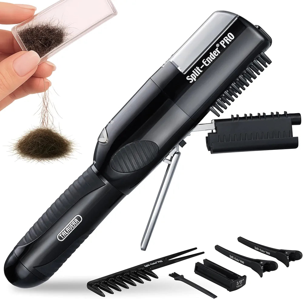 Aparat pentru taiat si tuns varfurile despicate plus accesorii incluse