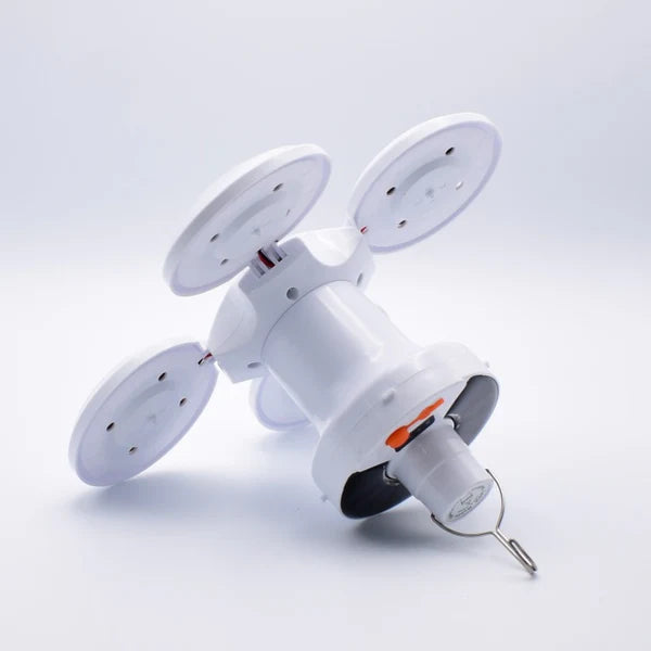 Lampa solara pentru fotbal, Mmgoqqt, iluminare de urgenta LED, control de la distanta, alb, dimensiune mare