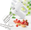 Mixer de mana Heinner White Blossom HM-250WHSL, 250W, 6 viteze + Turbo, Alb