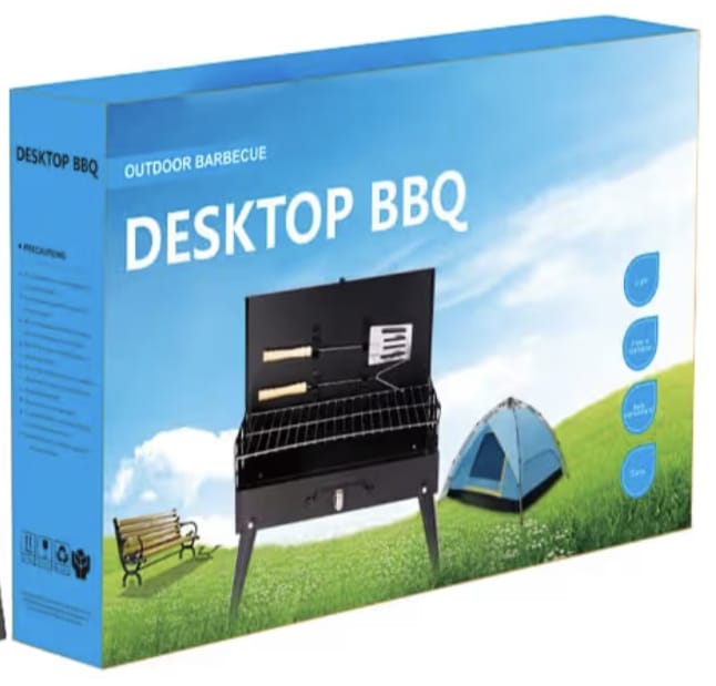 Gratar Portabil Pliabil Exterior