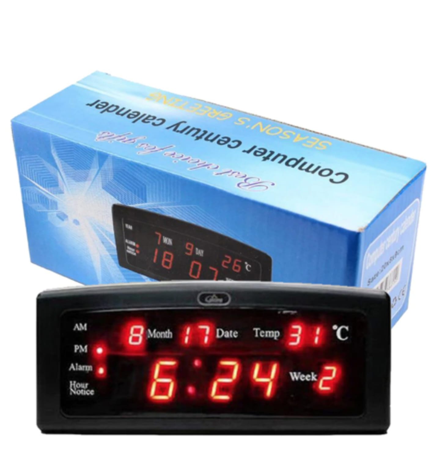 Ceas Digital LED cu Calendar