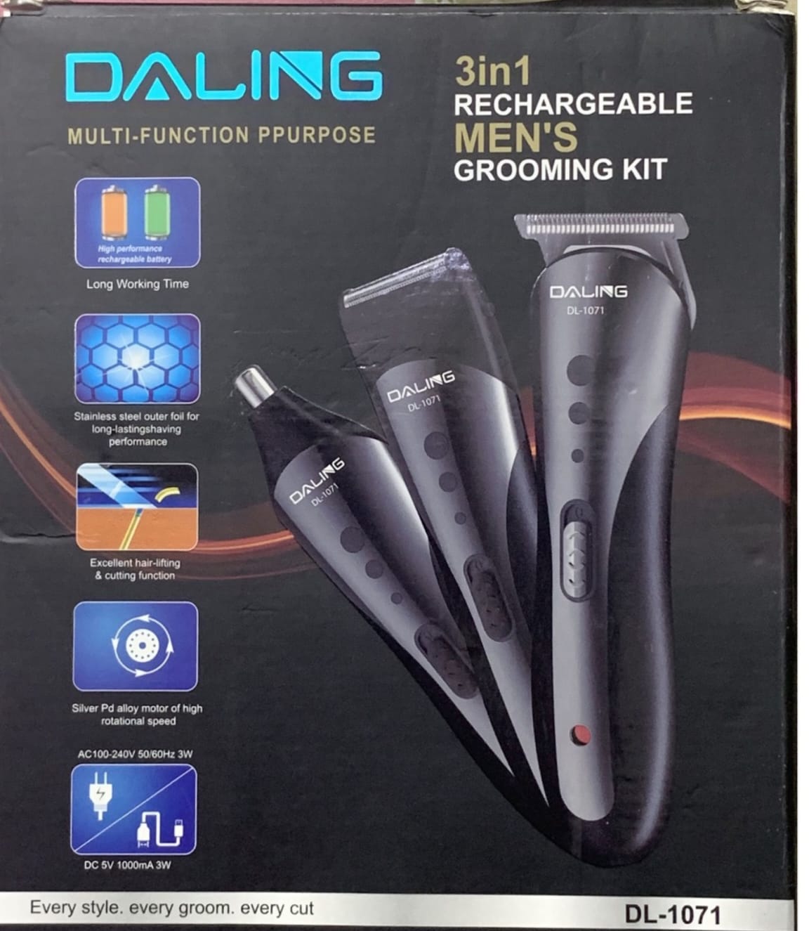 Kit Tuns Barbati 3in1 Reincarcabil