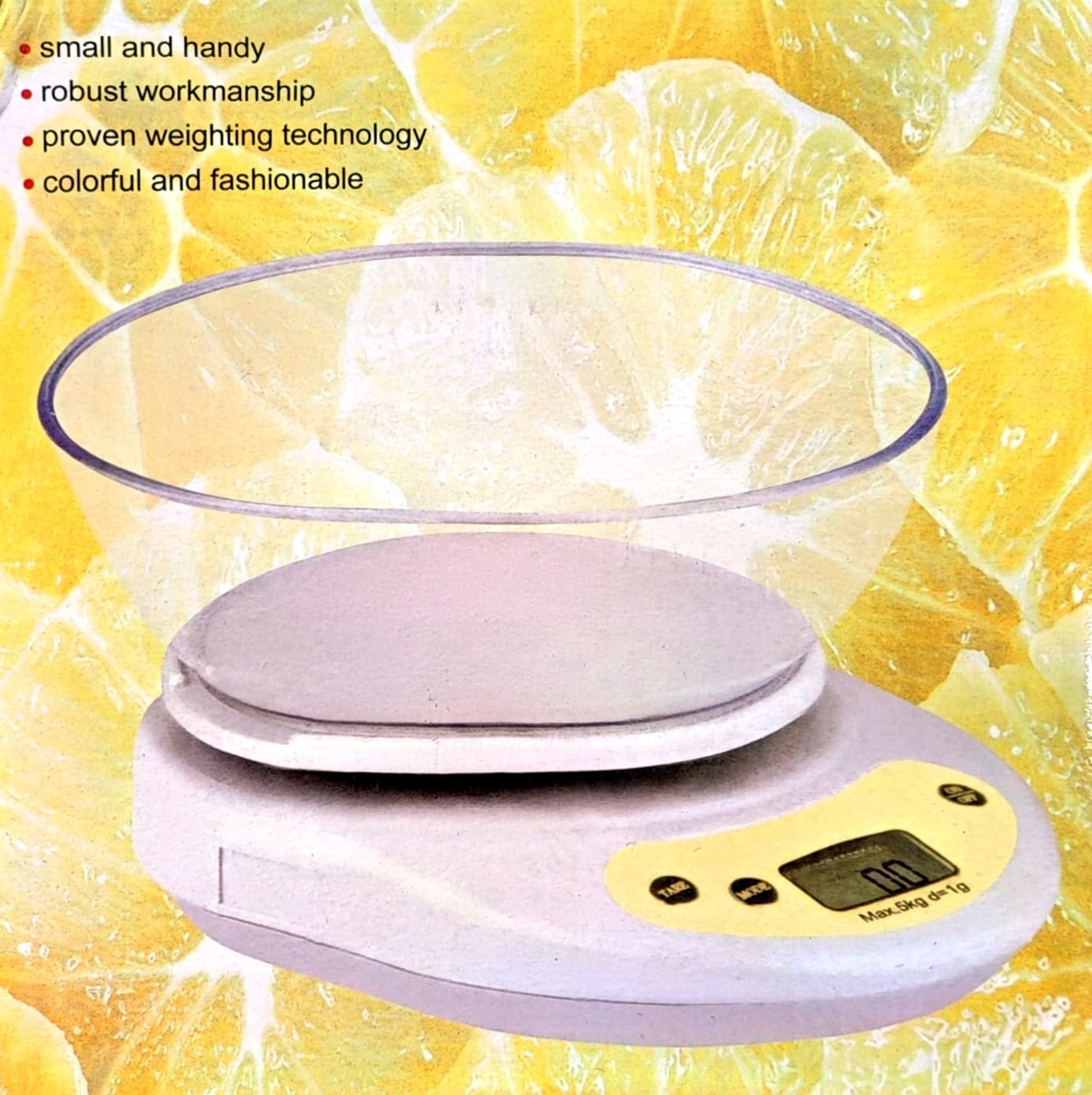 Cantar Digital Bucatarie cu Bol