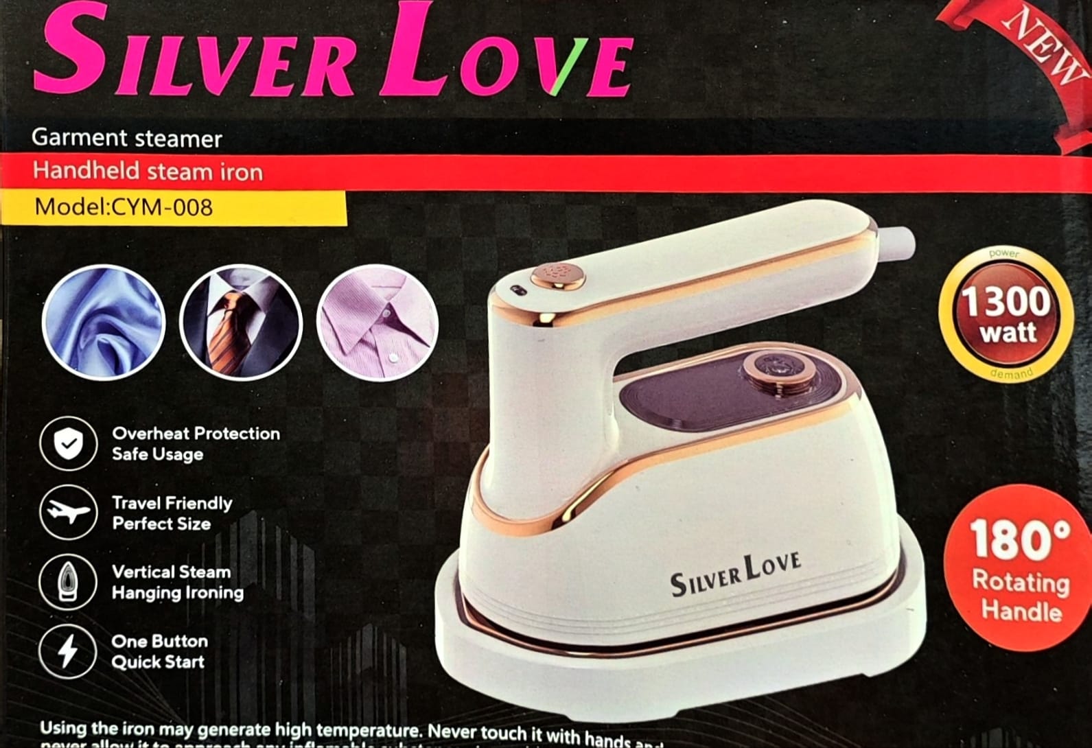 Steamer Vertical Portabil Haine