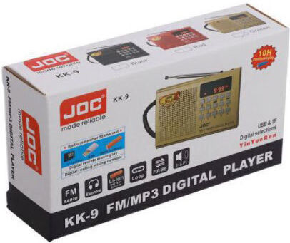 Radio Digital Portabil FM MP3