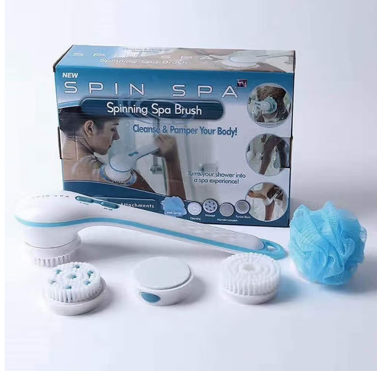 Perie Electrica Rotativa pentru Corp