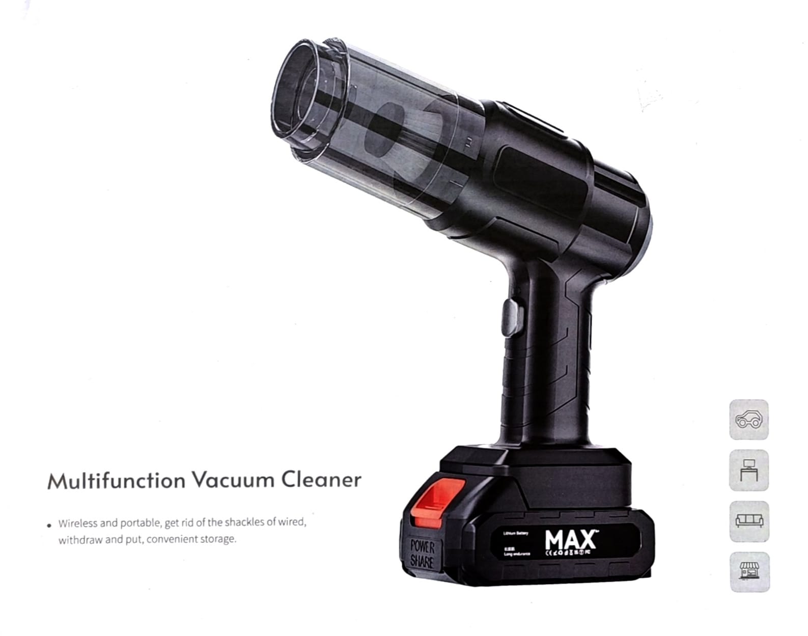 Aspirator Portabil Fara Fir