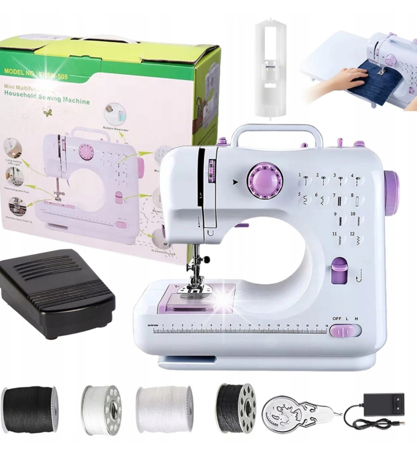 Masina Cusut Mini Multifunctionala