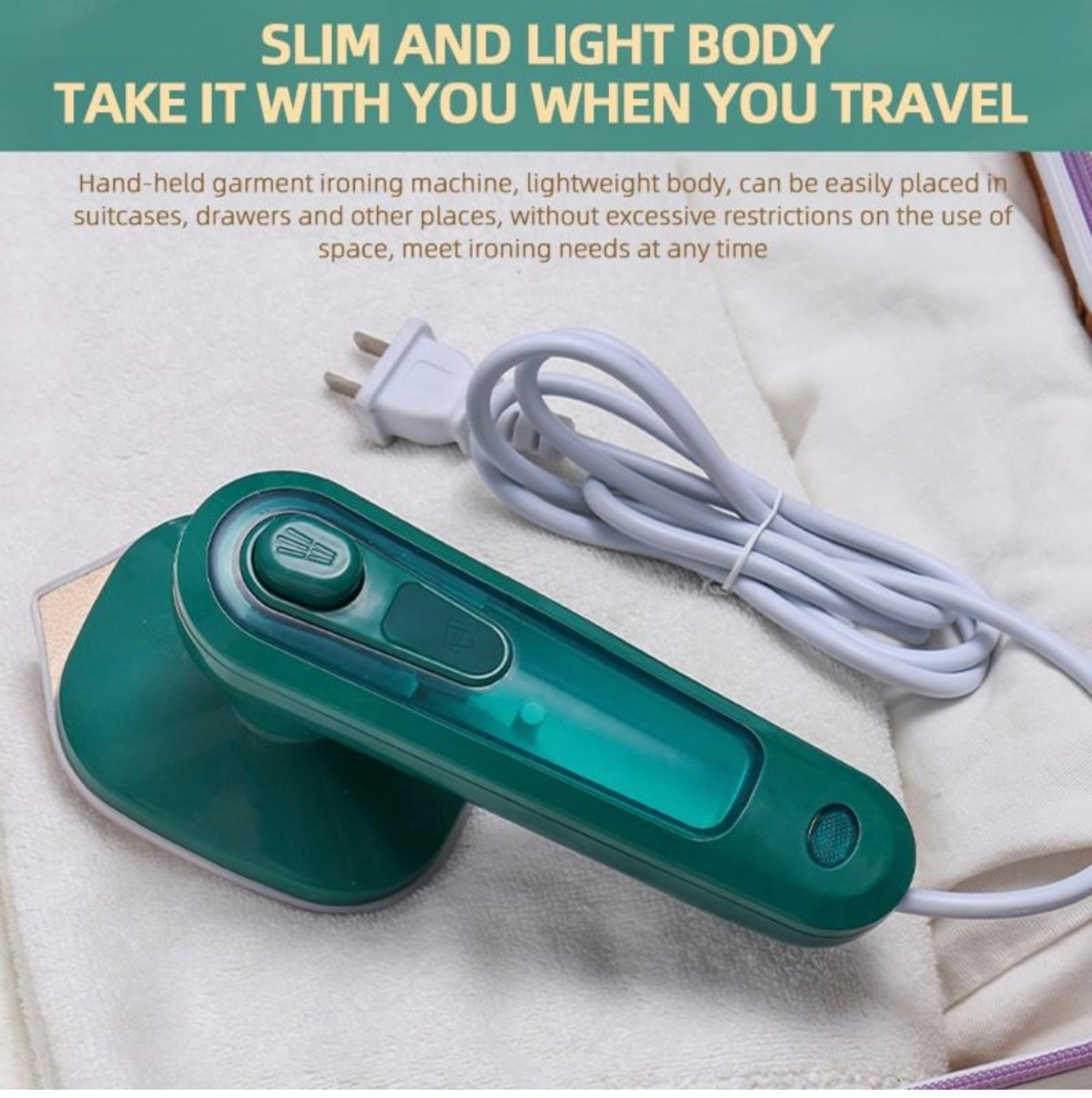 Fier de Calcat Portabil cu Spray