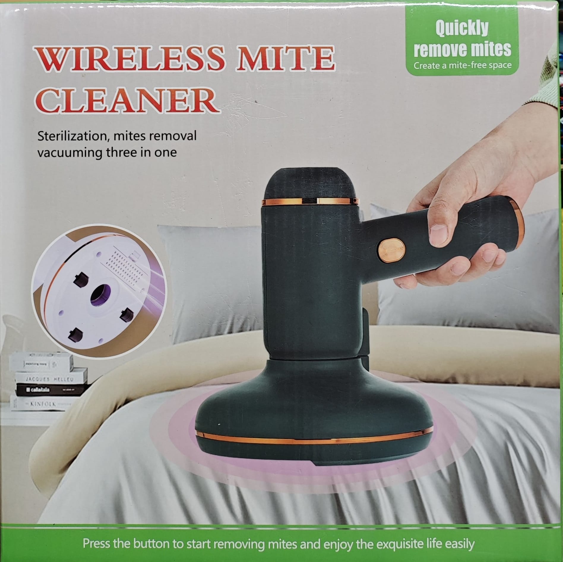 Aspirator Wireless Anti-Acarieni