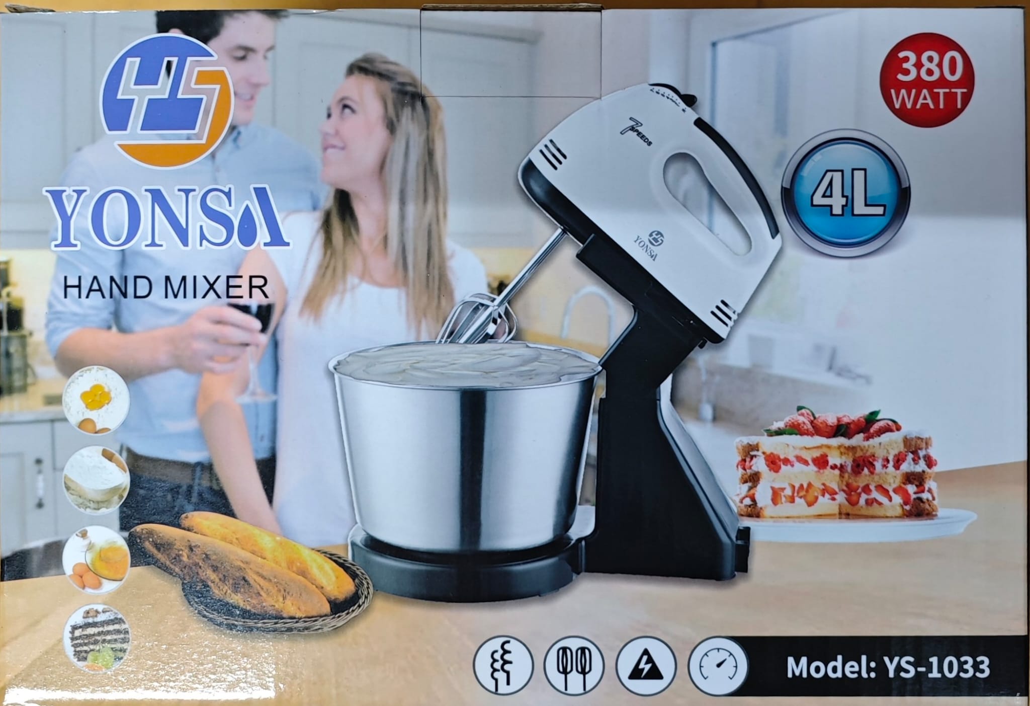 Mixer de Mana cu Bol