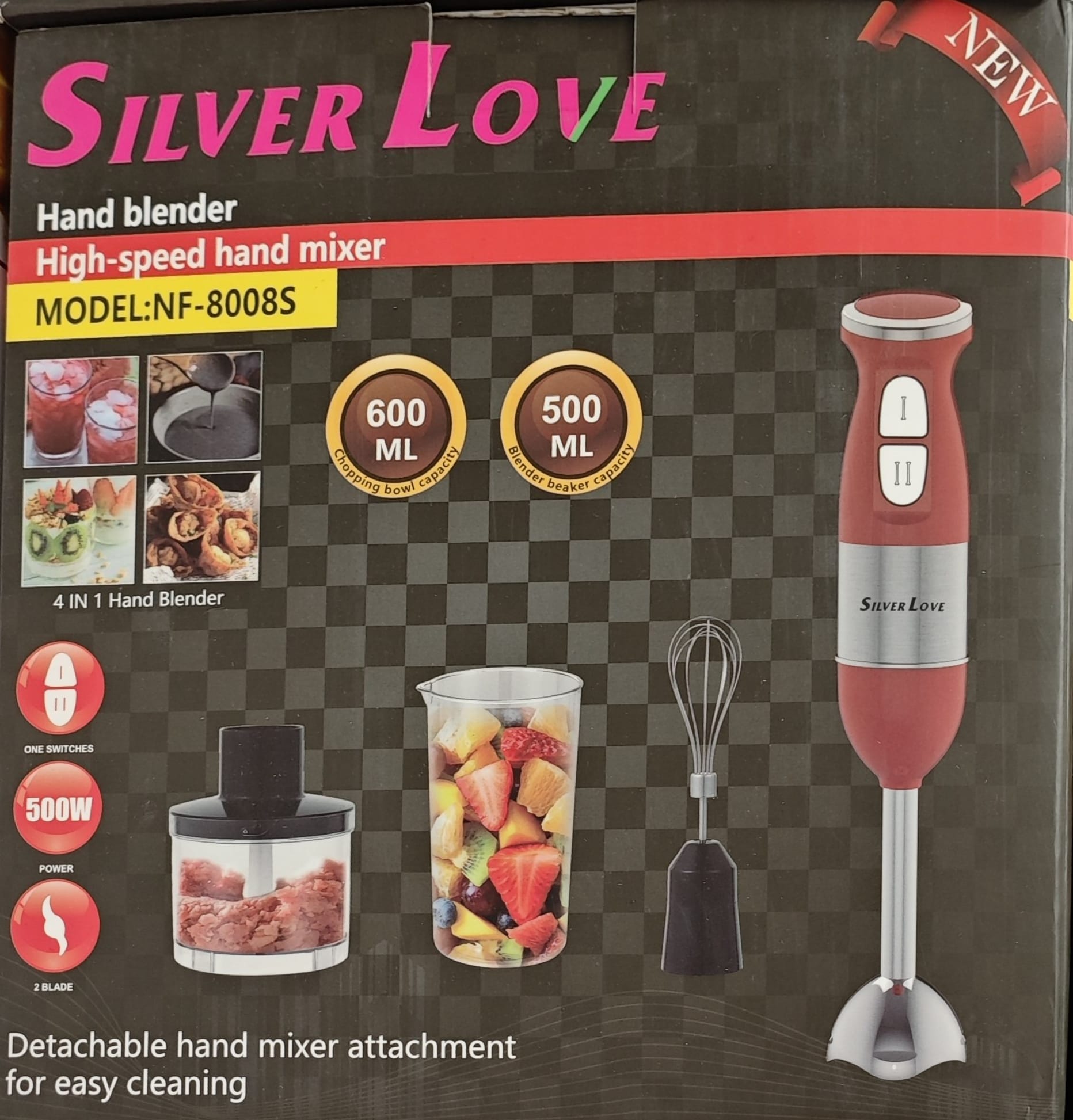 Blender de Mana 4 in 1