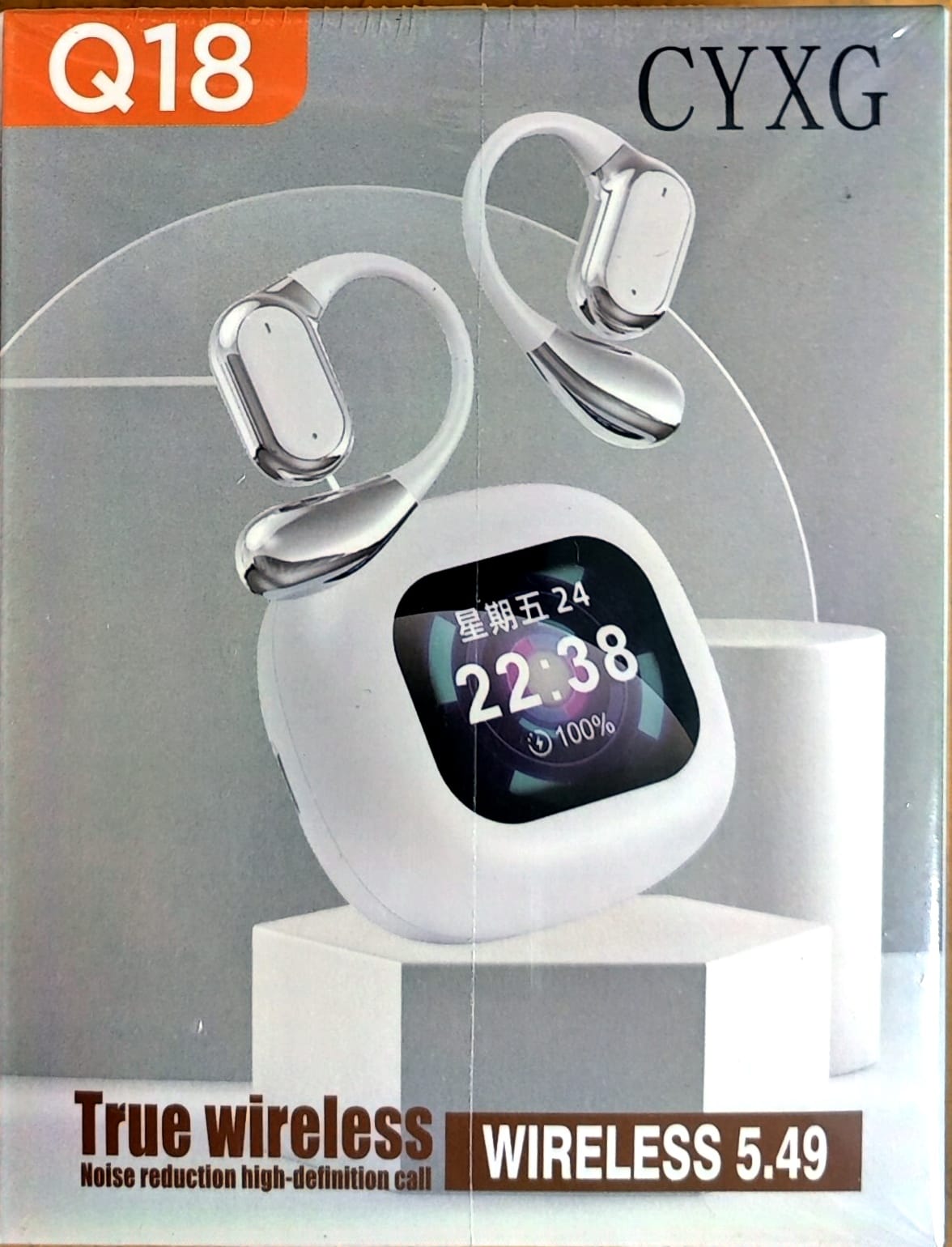 Casti Wireless cu Carcasa Ecran